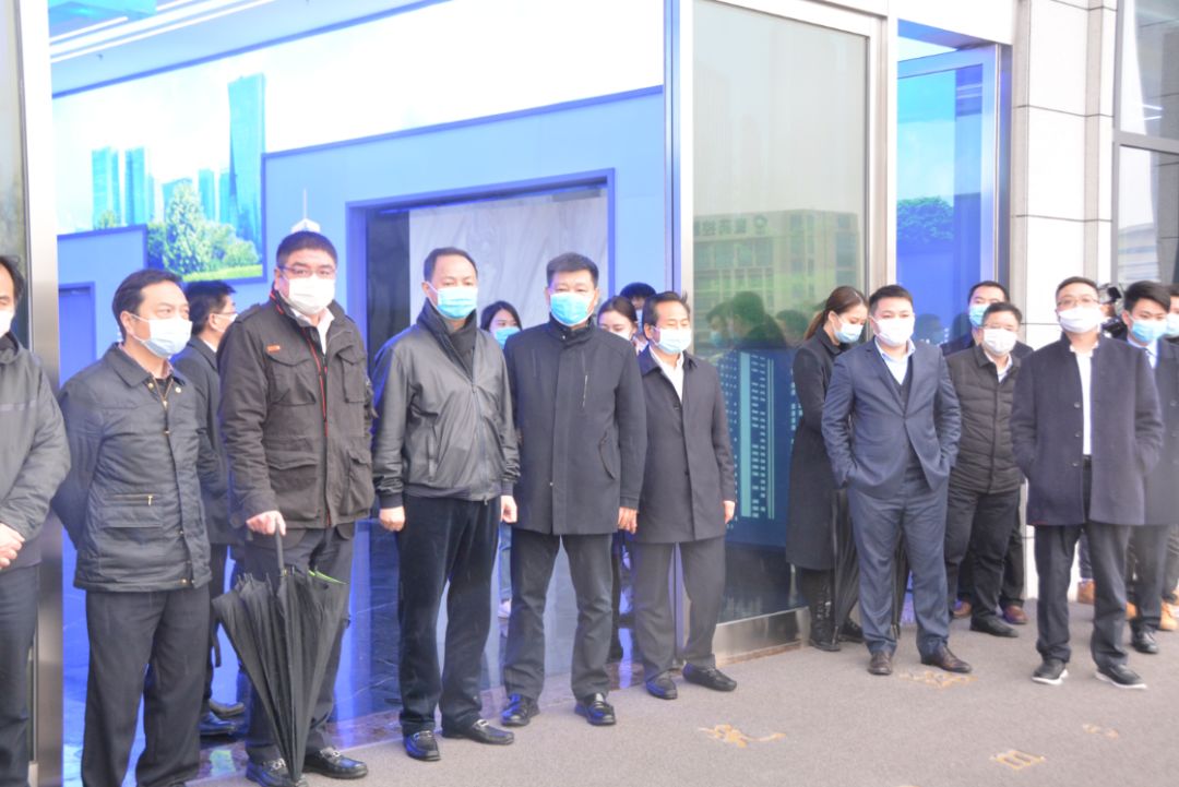 长沙市委副书记、代市长郑建新一行调研9001cc金沙以诚为本环境长沙中联产业园