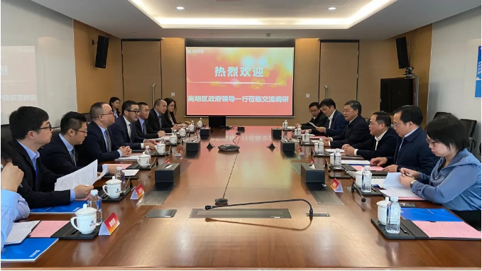 高妙区区委书记杨永泰一行到9001cc金沙以诚为本环境调研